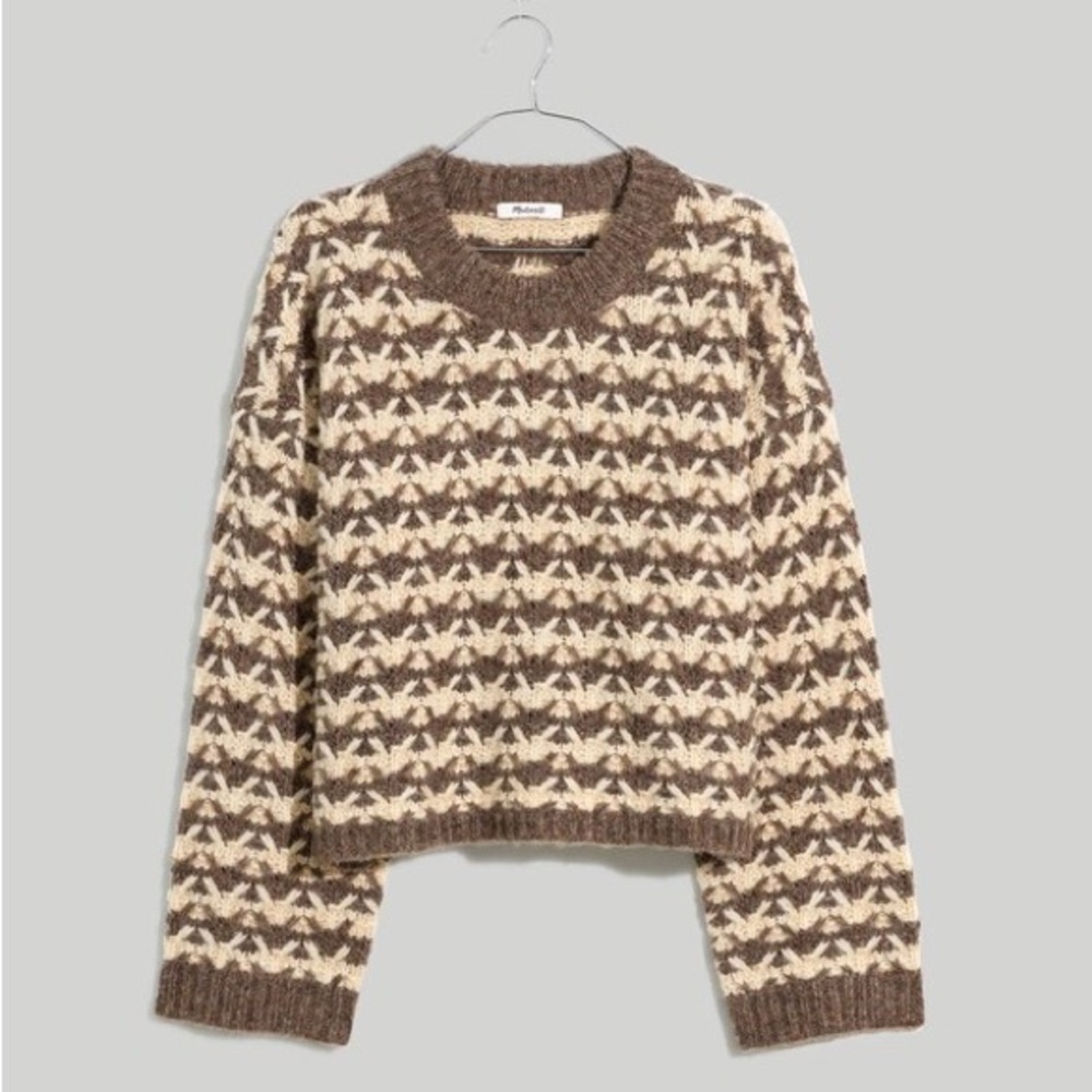 Madewell Aldridge Crop Pullover Sweater